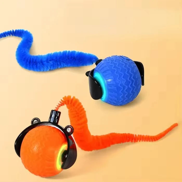 Electronic Pet Bounce Ball Interactive Cat Ball Toy Pet Game Automatic Bouncing Vibrate Rolling Dog Toy Interactive Cat Toys